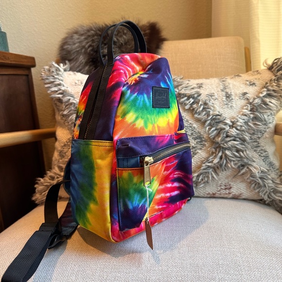 mini hershcel back pack rainbow tie-dye - Picture 9 of 10
